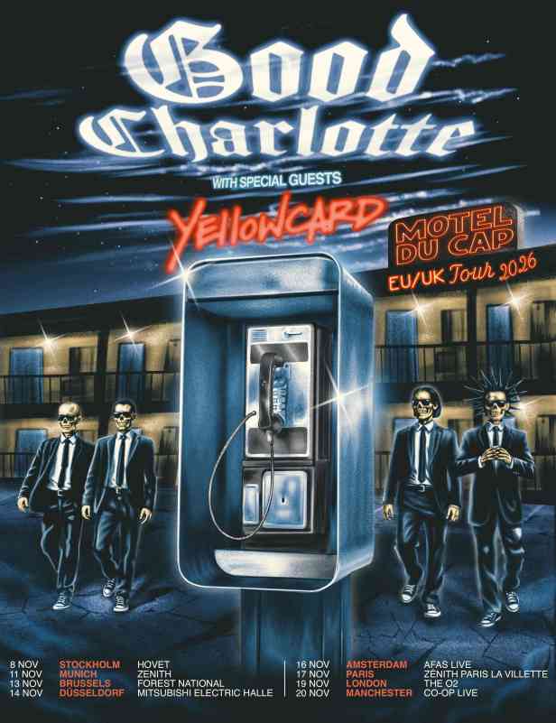 GOOD CHARLOTTE ANNOUNCE EU + UK TOUR FOR&nbsp;NOVEMBER!